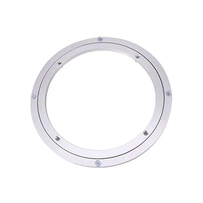 Large Heavy Duty Lazy Susan Rotating Turntable Bearing,Smooth Aluminium Alloy Swivel Plate Hardware Mechanism Base Stand for Kaleidoscopes Tabletop Serving Trade Show Displays (20in(50cm))