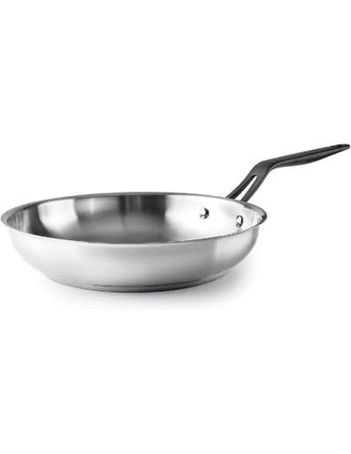 LACOR - 47330 - Origin Frying Pan, 18/10 Stainless Steel, Sandwich Thermodifuser Bottom, PVD Coated Stainless Steel Handle, Suitable for Induction, Dishwasher Safe, Oven Safe, Ø30cm - Image 1