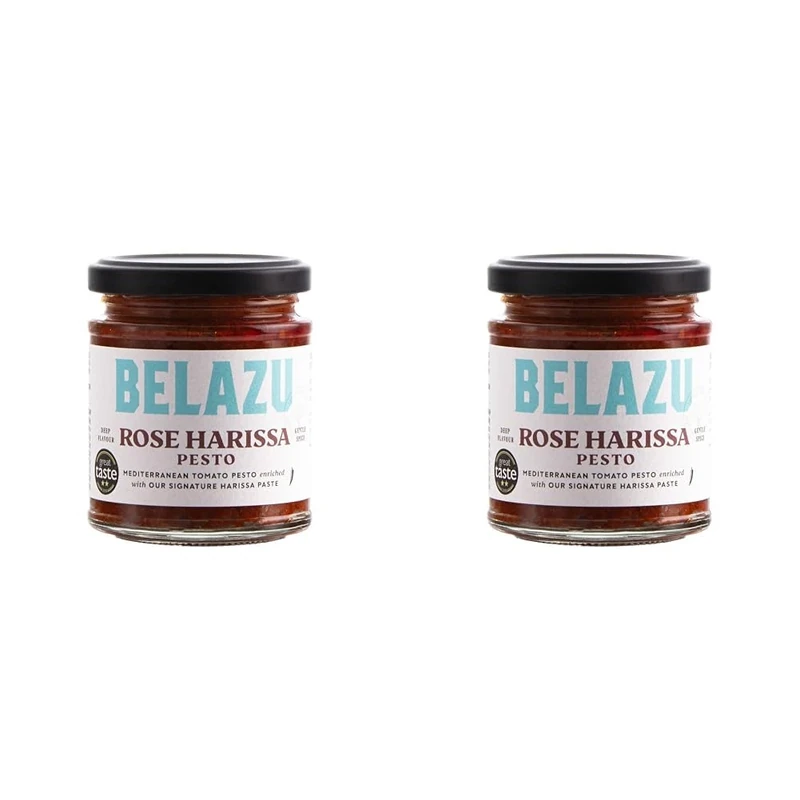Belazu Rose Harissa Pesto 165g (Pack of 2)