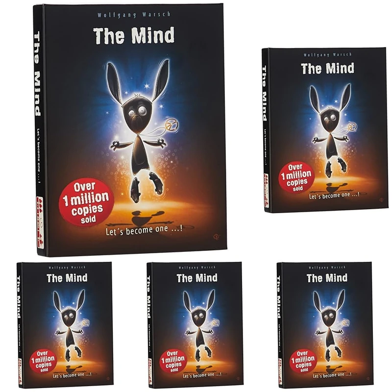 COILEDSPRING NSV | The Mind UK version | Card Game | Ages 8+ | 2-4 Players | 20 Minutes Playing Time (Pack of 5) - Image 1