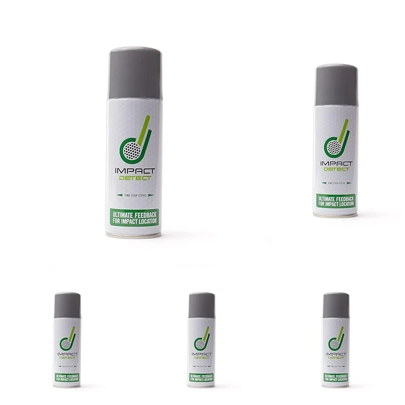 Impact Detect Golf Strike Training Spray - 200ml (Pack of 5) - Image 1