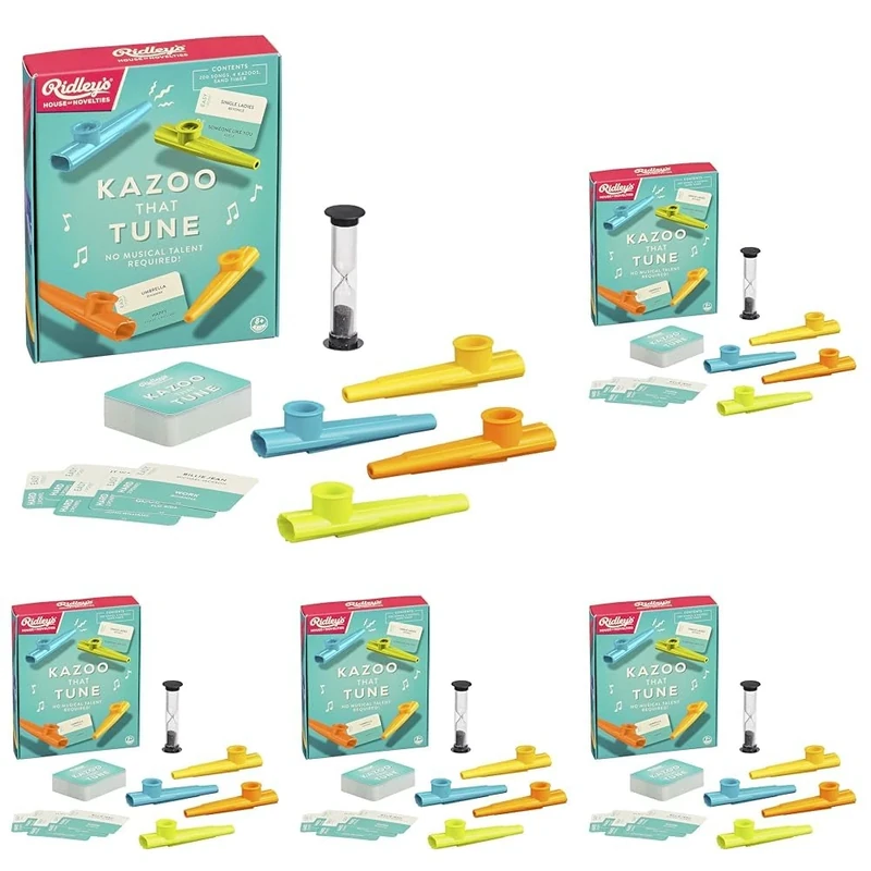 Ridley's Games RID430 Kazoo That Tune Game, Multi (Pack of 5)