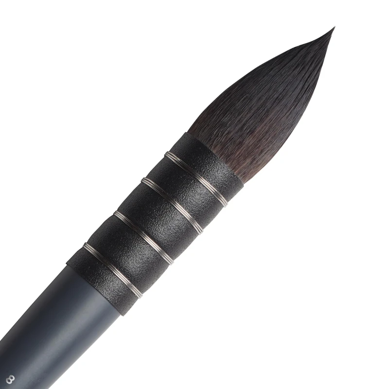 Winsor & Newton 5011508 Professional Synthetic Brush Watercolor Synthetic Squirrel No.8