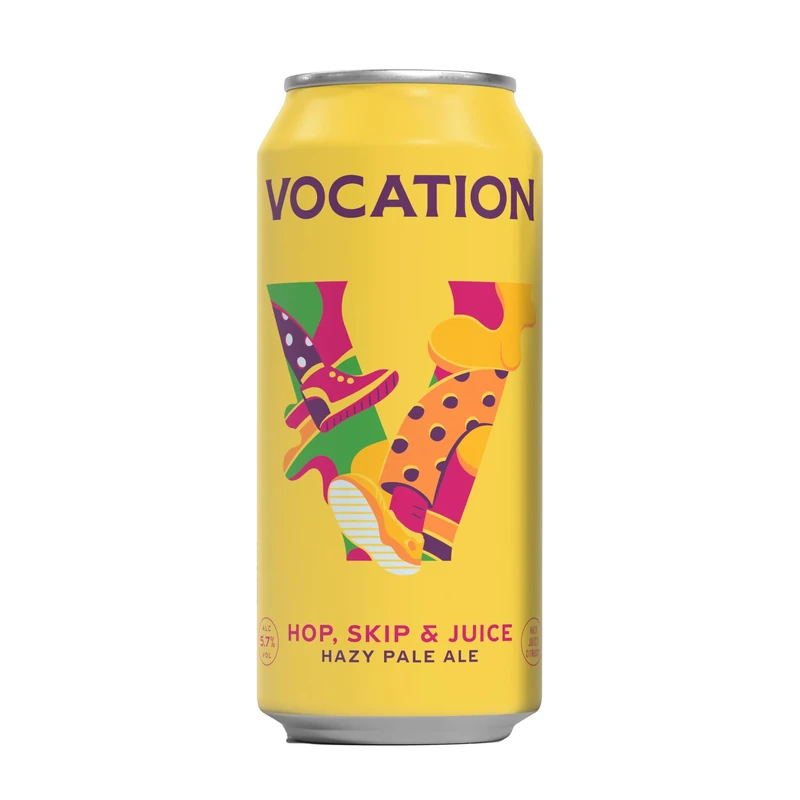 Vocation Brewery | Hop, Skip & Juice 5.7% Hazy Pale Ale | 12 x 440ml | Tropical Craft Beer