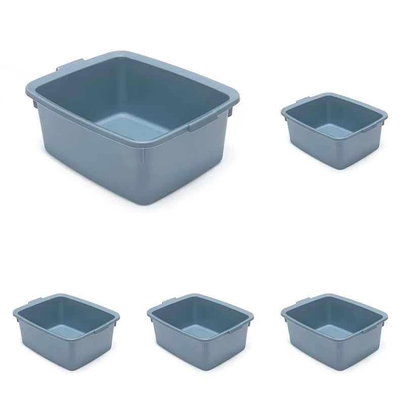 Addis Large Washing Up Bowl With 12L Capacity In Air Blue (Pack of 5)