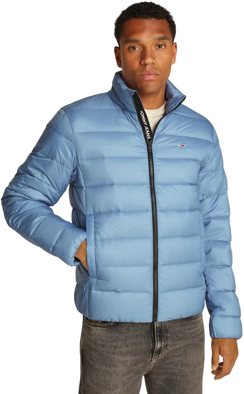 Tommy Jeans Men’s Water Repellent Down Jacket, Blue (Colorado Blue), XXL
