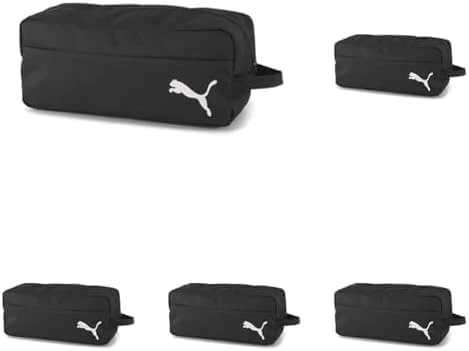 Puma Unisex's teamGOAL 23 Shoe Bag Sports Black, OSFA (Pack of 5)