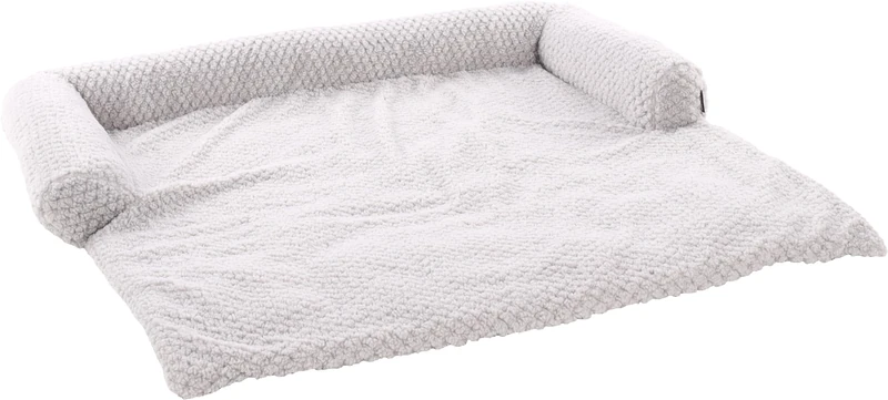 Flamingo Sofa protector Jacquard Grey 90x90x10cm - Image 1