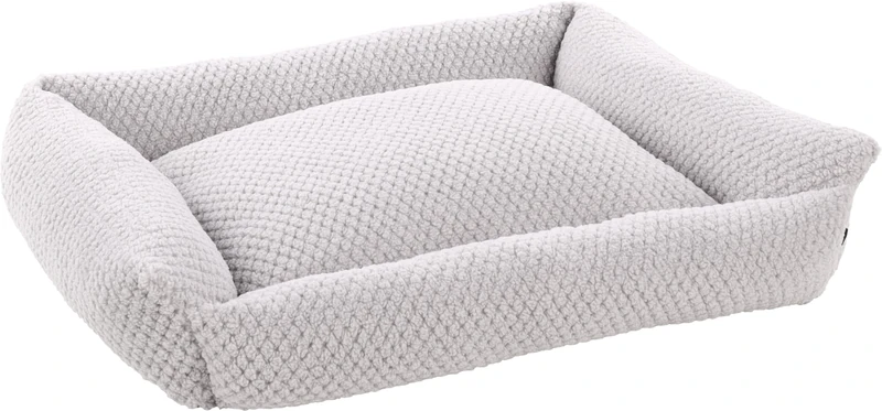 Flamingo Basket Jacquard Rectangle Grey 80x67x22cm