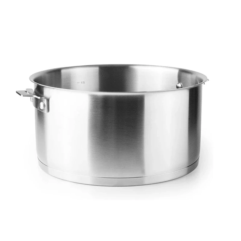 Lacor - 56624 - Body for Combi Saucepan, 18/10 Stainless Steel, Aluminium, 5.5 litres, Sandwich Thermodifuser Bottom, Stackable, Suitable for Induction, Dishwasher Safe, Oven Safe, Ø24cm