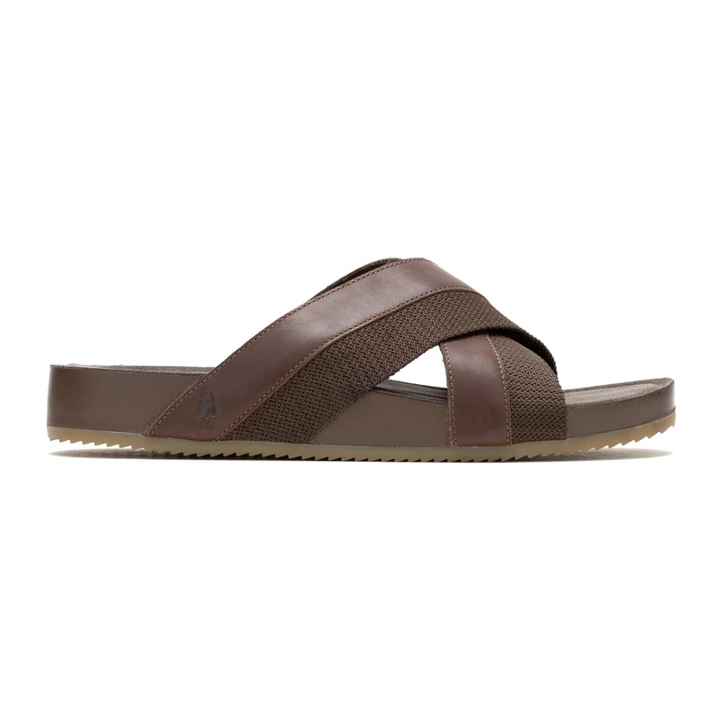 Hush Puppies Male Merritt Slide Sandal, Brown, 9