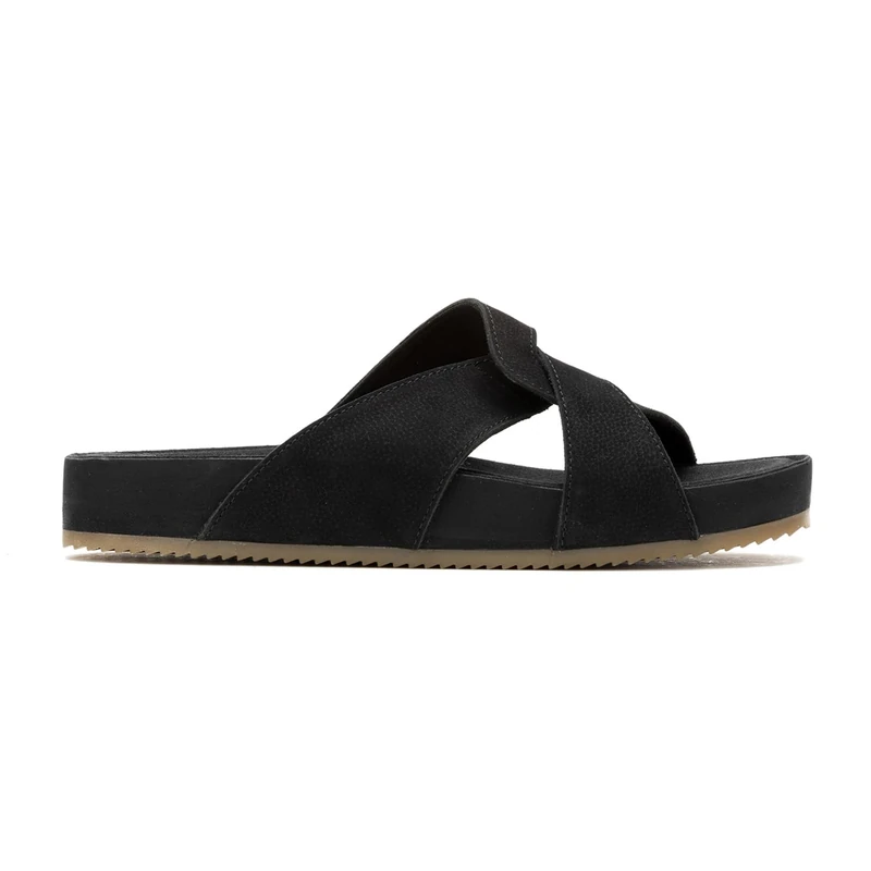Hush Puppies Female Mylah Slide Sandal, Black, 6