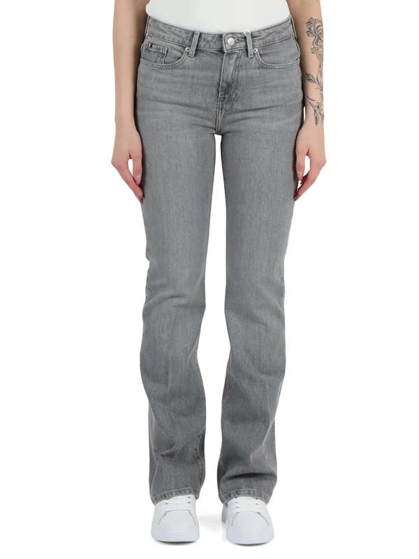 Tommy Hilfiger Women's Bootcut RW NOE WW0WW43703 Bootcut, Denim, 29W / 30L