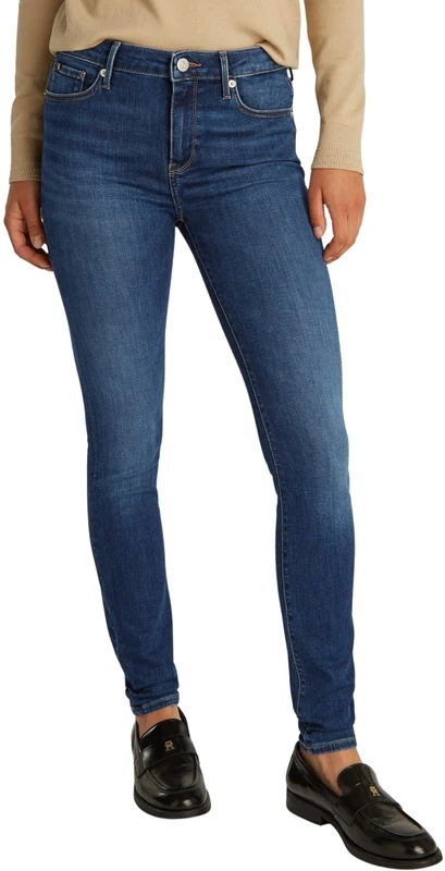 Tommy Hilfiger Women's Como Skinny Fit New Doreen Stretch Jeans, Blue (New Doreen), 28W/26L