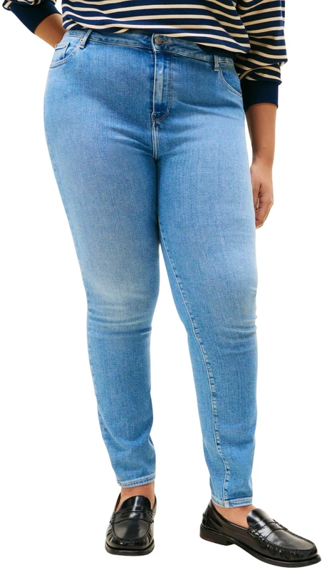 Tommy Hilfiger Women’s Harlem Skinny Fit Jeans, Blue (Uma), 18