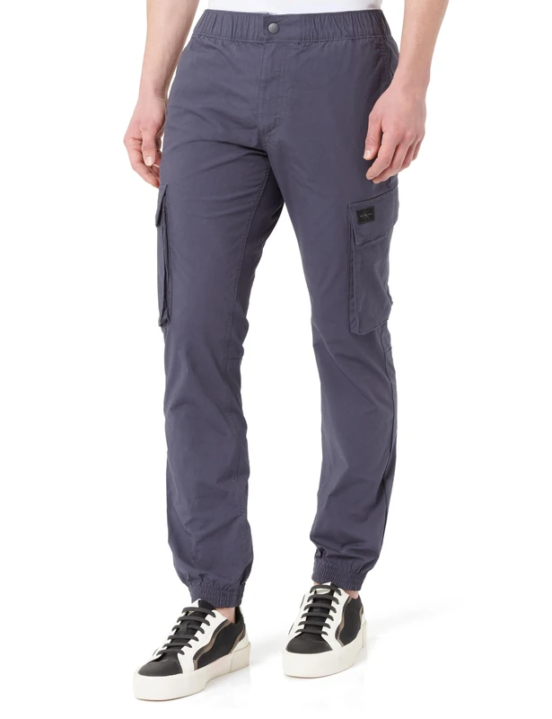 Calvin Klein Jeans Men's Skinny Cargo J30J326438 Cargo, Blue (India Ink), 28W
