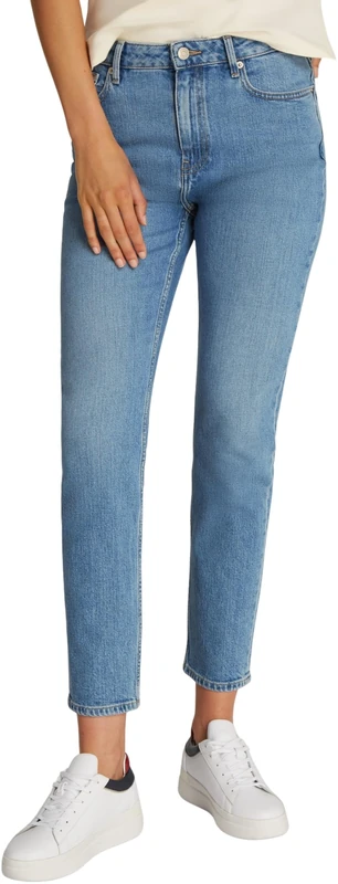 Tommy Hilfiger Women’s Cigarette Slim Fit Jeans, Blue (Uma), 32W/27L