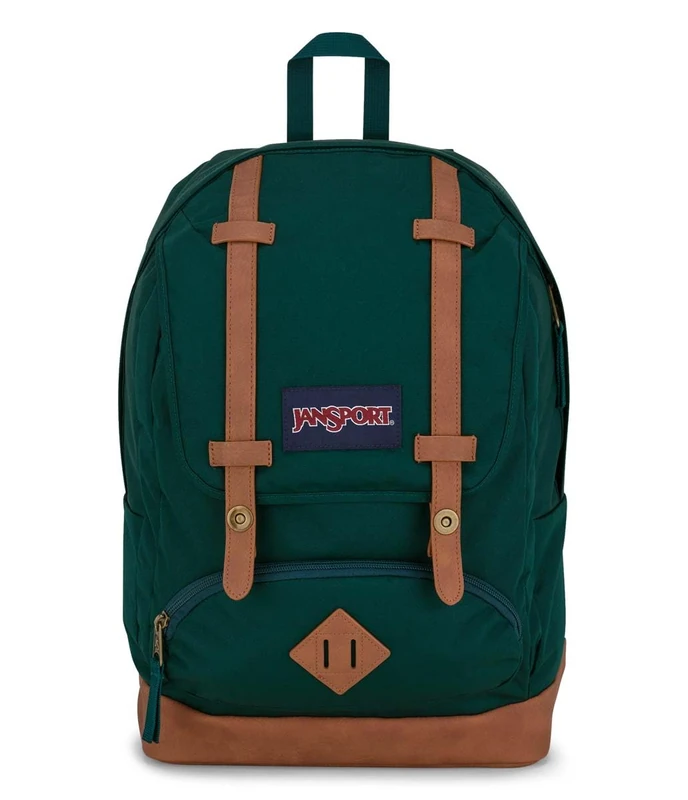 JANSPORT Unisex's Cortlandt Everyday Advanture Tech Backpack, Deep Juniper, One Size