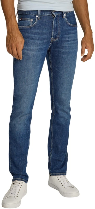 Tommy Hilfiger Men's Denton Straight Leg Fit Jeans, Blue (Noah Indigo), 34W/36L