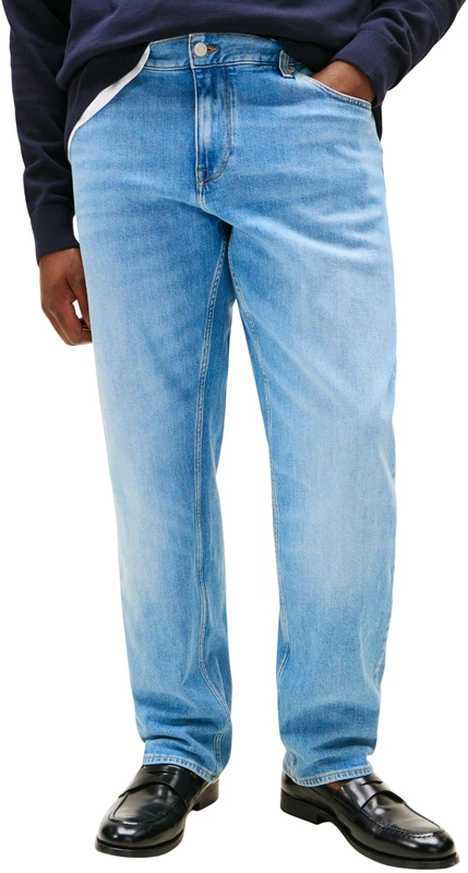 Tommy Hilfiger Men's Madison Mesa Blue Straight Leg Jeans, Blue (Mesa Blue), 40W/34L