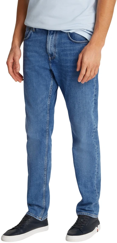 Tommy Hilfiger Men's Harlem Tapered Fit Jeans, Blue (Creek Blue), 32W/29L