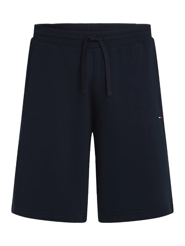 Tommy Hilfiger Men’s Essential Terry Cotton Sweat Shorts, Blue (Desert Sky), M