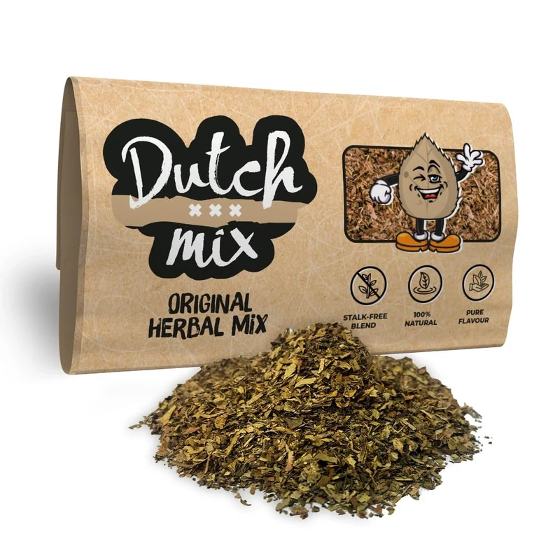 Dutch Mix Original - Stalk-free & Natural - 30g Quality Herbal Mix - Amsterdam Herbal Mix as used in Coffee Shops
