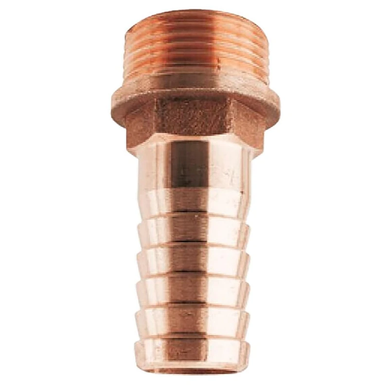 RECMAR Entronque M. Bronce 3 inch x 90, GS30921 Other, Multicoloured, One Size