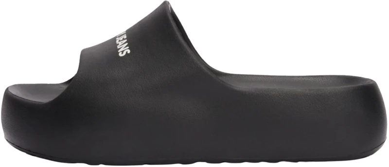 Tommy Jeans Women’s Chunky Flatform Pool Slides, Black (Black), 6 - Image 1