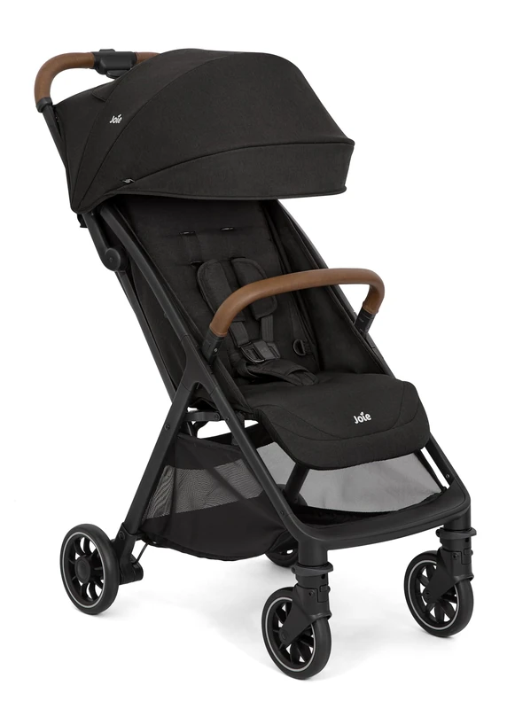 Joie Pact Pro Lightweight Compact Stroller with Included i-Snug 2 Infant Carrier & raincover - Shale - Image 1