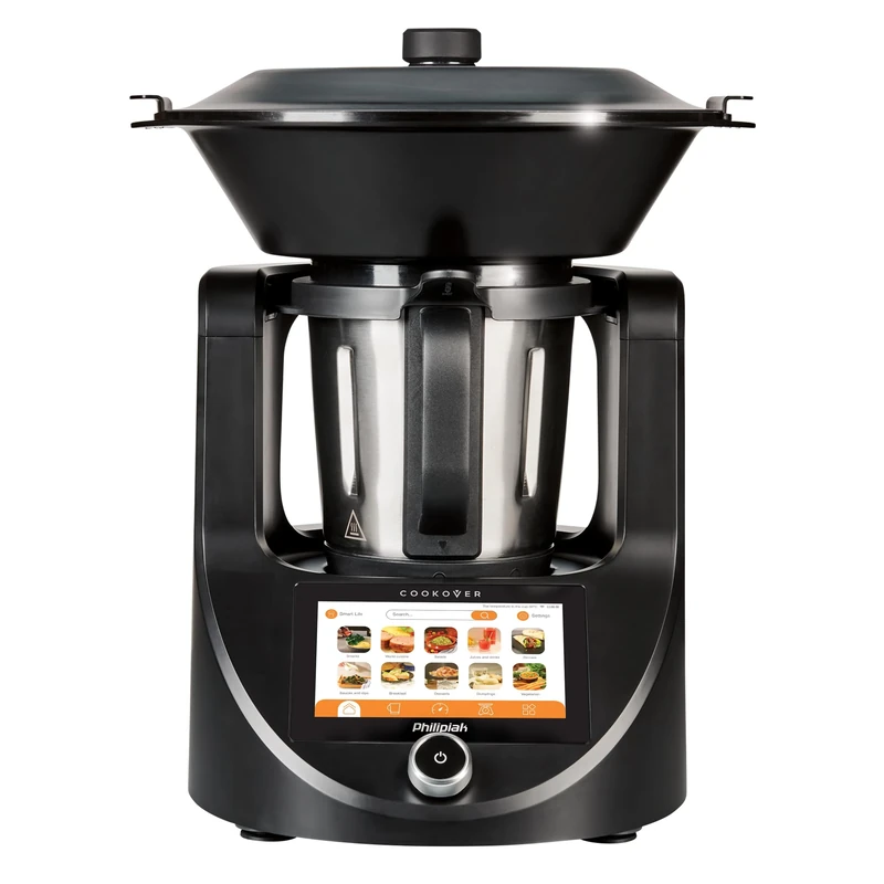 Philipiak C-01 Black Multi-Function Kitchen Robot, Plastic