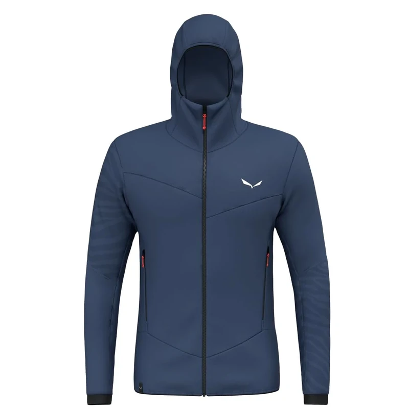 Salewa Men's Sella Crevasse Hd Jacket M Hooded, Dark Denim, XXL