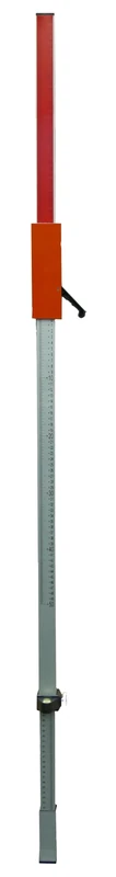 Leica Flexi Rod - Multi-Application Leveling Bar (cm/mm Scale, Round Level Level, Aluminium Construction) - Image 1