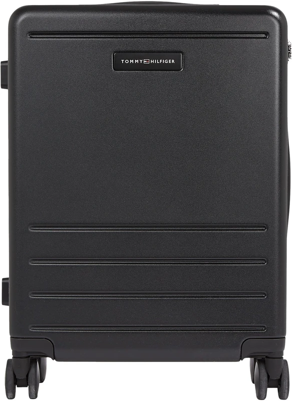 Tommy Hilfiger Unisex Cabin Size Suitcase, Black (Black), One Size