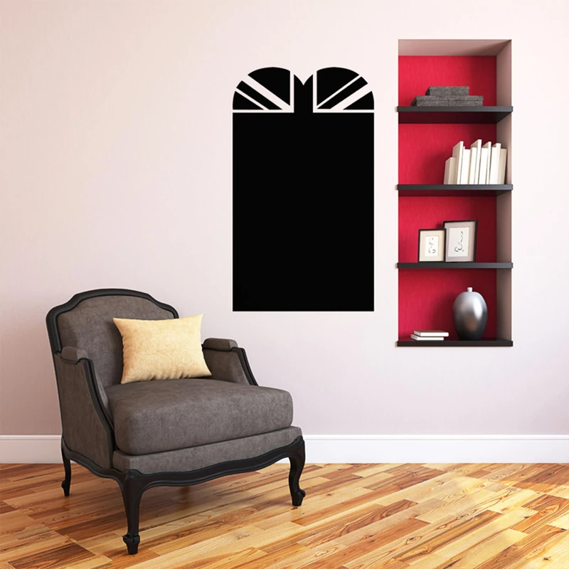 Ambiance Sticker Blackboard Slate – Removable Adhesive Wall Stickers – Door Design – H125 x L70 cm