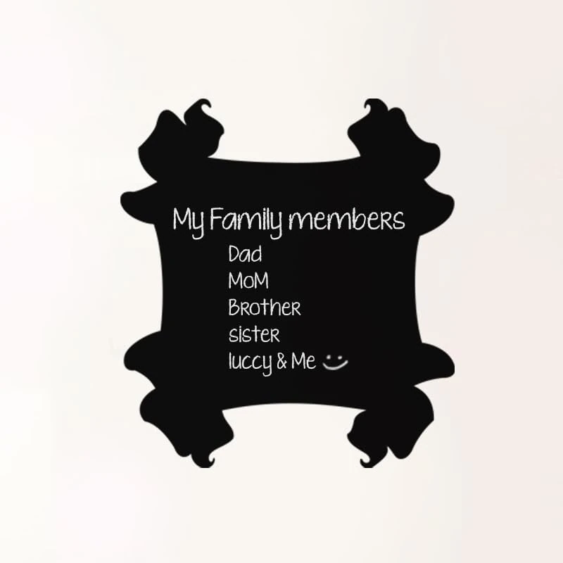 Ambiance Sticker Blackboard Slate - Removable Wall Sticker