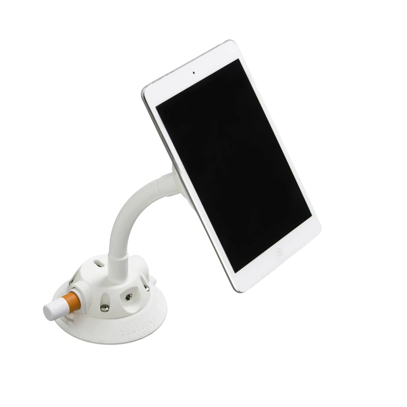 SeaSucker Naked Flex Mount (White) 11 cm Tablet Mount for Boats
