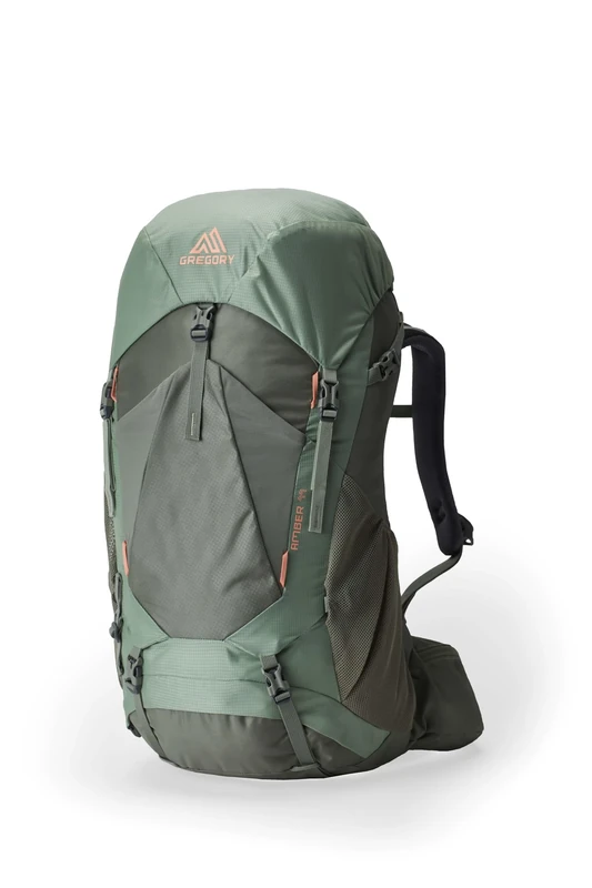 Gregory Amber 44 - Backpack, 64 cm, 44 L, 1.27 KG, Green (Lichen Green)