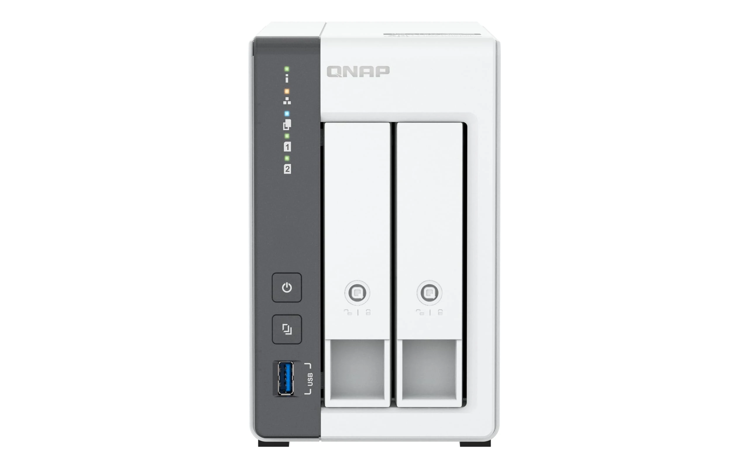 QNAP 2-BAY ARM 4C 2GHZ 2XSATA 6GB/S 3.5/2.5IN 4GB RAM 1XGBE 1X2.5GBE