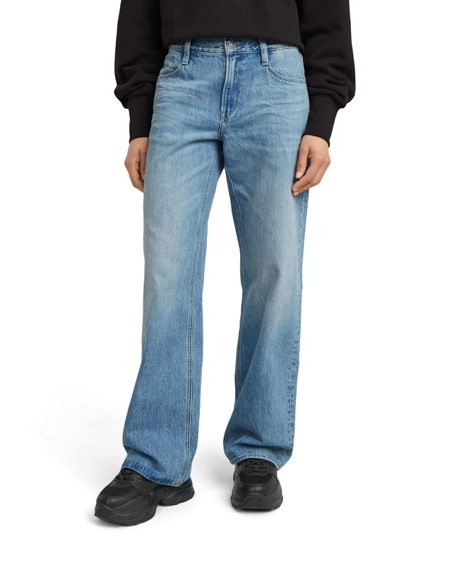 G-Star Women's Judee Loose Low Waist Jeans, Blue (faded brilliant blue D22889-D788-G872), 29W / 34L