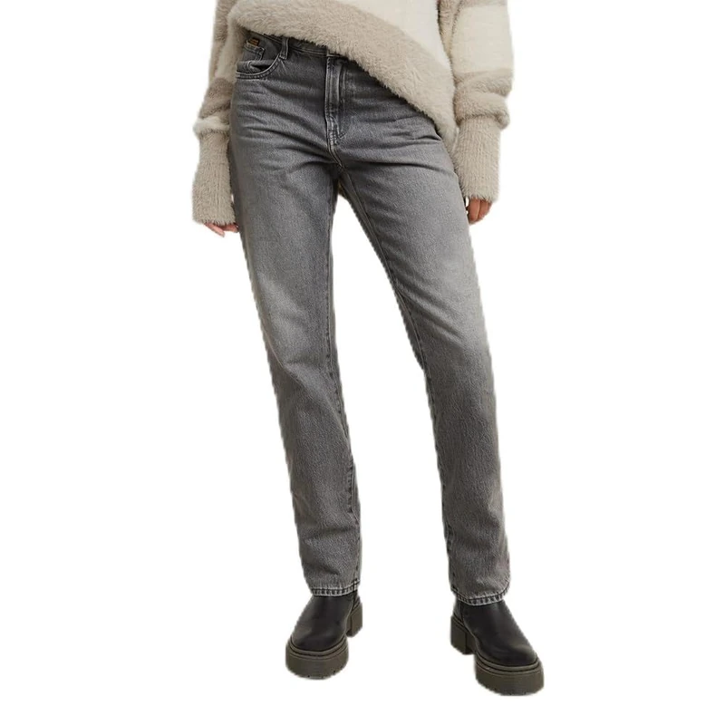 G-Star Women's Viktoria High Straight Jeans, Grey (faded grey foothills D23959-D490-G853), 31W / 32L