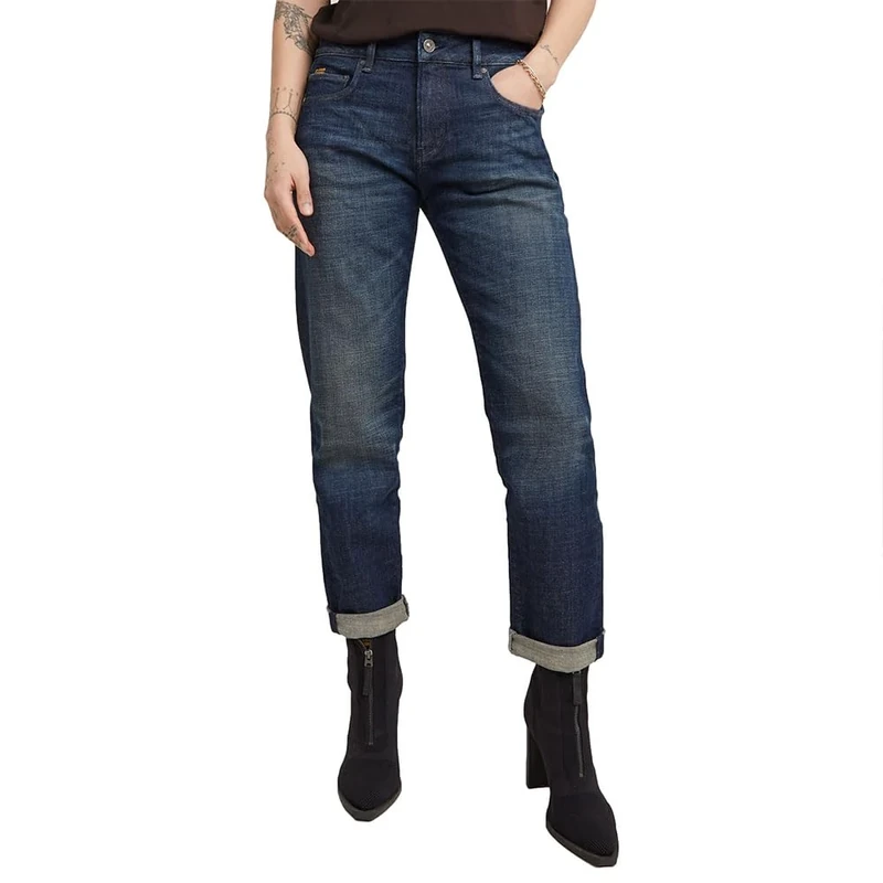 G-Star Women's Kate Boyfriend Jeans, Blue (worn in delta D15264-D441-G800), 26W / 30L