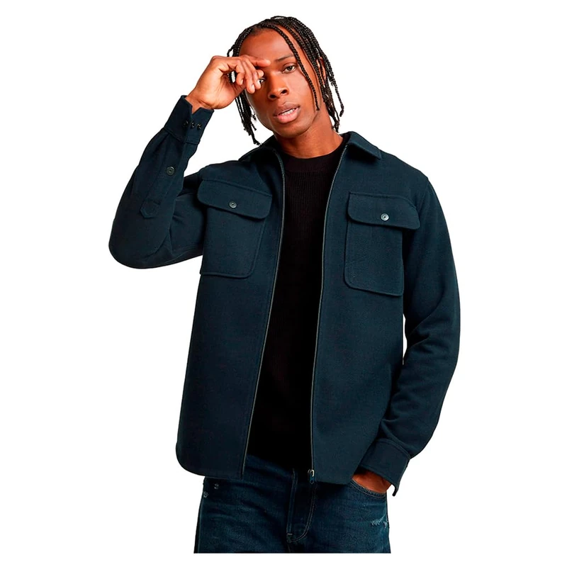 G-Star Men's GPO Zip Overshirt, Blue (legion blue D25825-D200-862), L