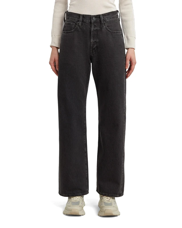 G-Star Women's Bowey 3D Boyfriend Jeans, Black (worn in black obsidian D25372-D772-G756), 28W / 34L