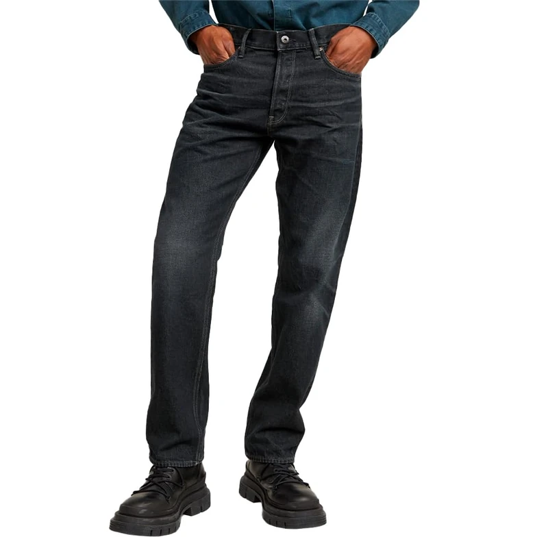 G-Star Men's Dakota Regular Straight Jeans, Blue (worn in timepiece D23691-D860-G835), 26W / 30L