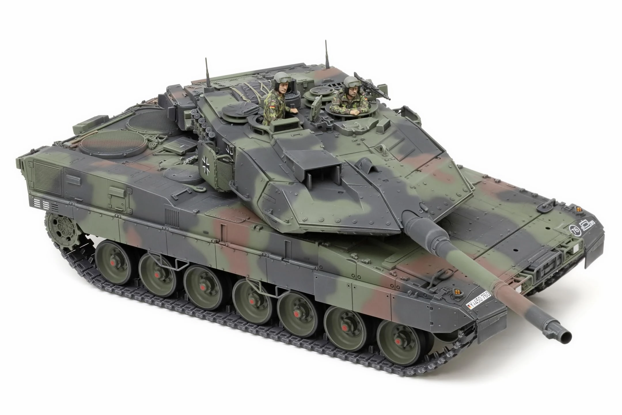 TAMIYA 35387 1:35 KPz Leopard 2 A7V - Model Building, Plastic Kit, Hobby, Crafts, Gluing, Model Kit, Model, Assemble, Grey