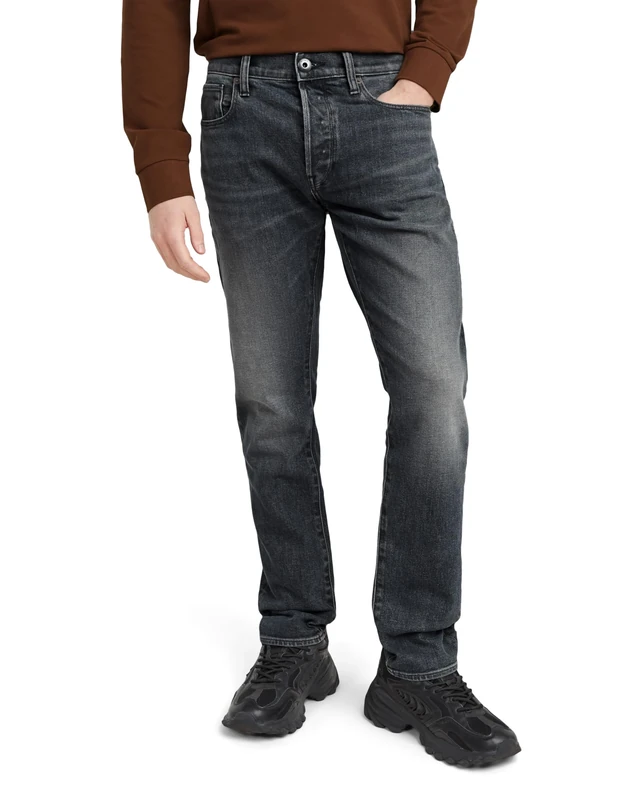 G-Star Men's 3301 Slim Jeans, Blue (Antic Sand Blast 51001-D775-G803), 30W / 34L
