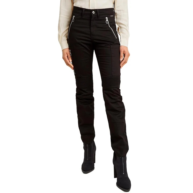 G-Star Women's Biker Skinny Cargo Pants, Black (dk black D25314-D715-6484), 28W / 34L