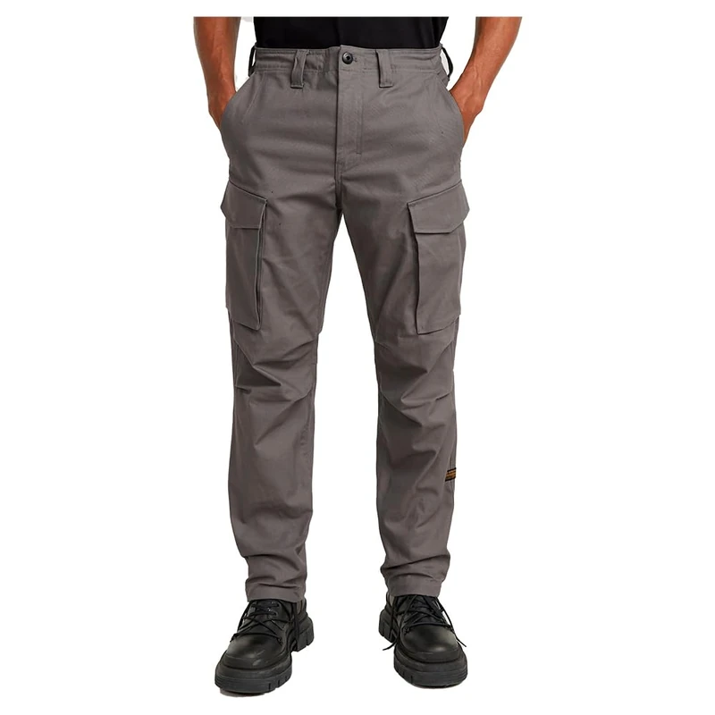 G-Star Men's Core Regular Cargo Pants, Grey (gs grey D24309-D305-1260), 33W / 34L