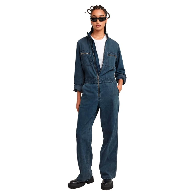 G-Star Women's Mechanics Coverall, Blue (worn in dusky clouds D25306-D252-G798), XXL - Image 1